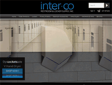 Tablet Screenshot of inter-co.com