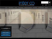 Tablet Screenshot of inter-co.ca